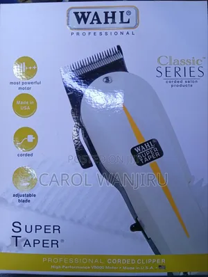 New Improved Wahl Super Taper/Wahl Classic Series