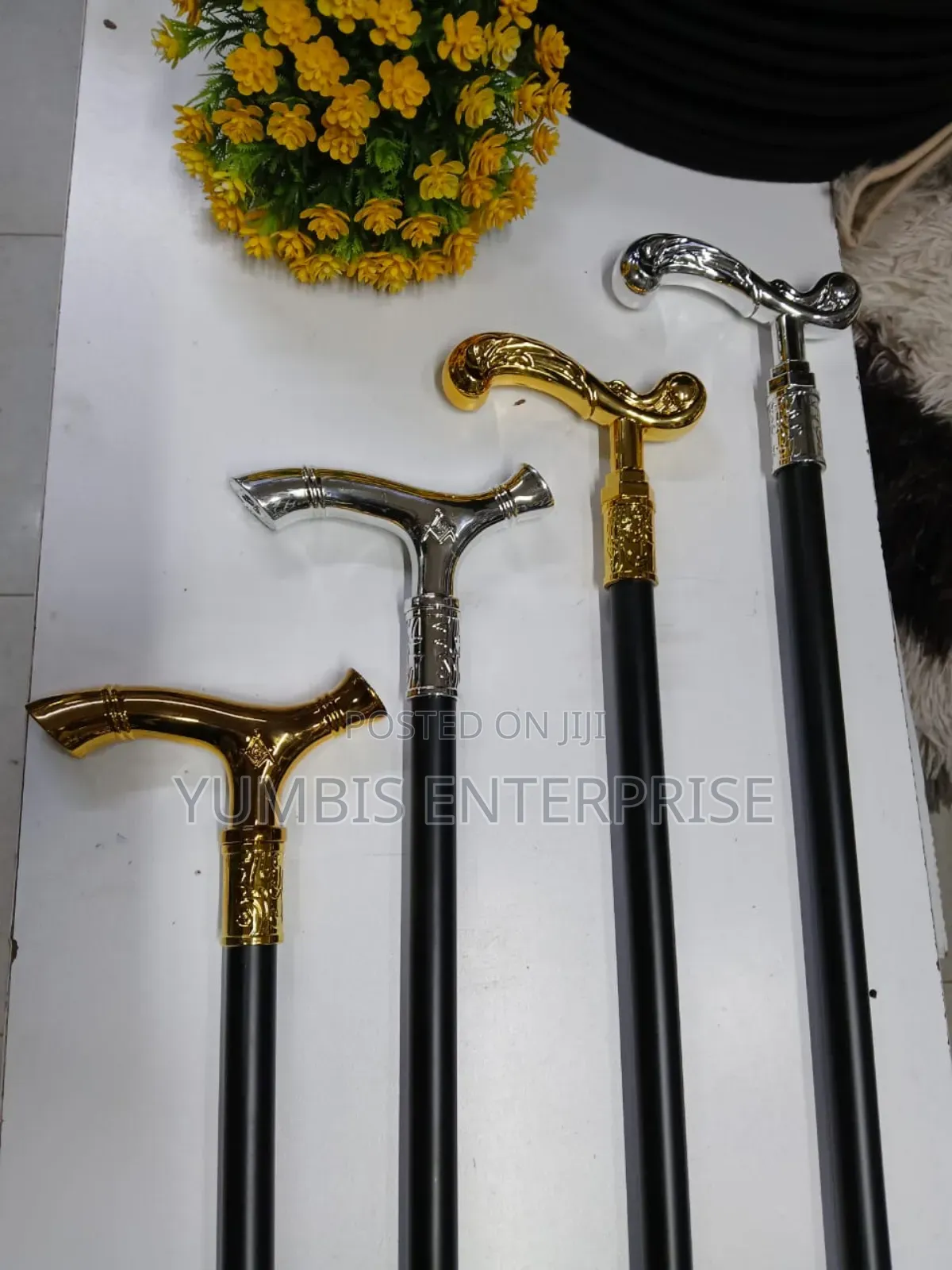 Elegant I Pimped Walking Sticks With Sword Inside, Gold Handle