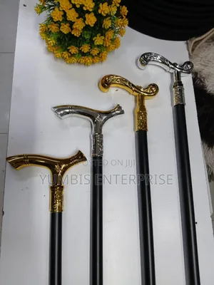 Elegant I Pimped Walking Sticks With Sword Inside, Gold Handle