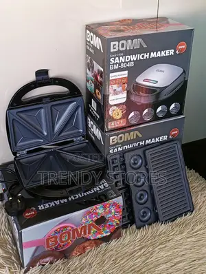 Boma Interchangeable Plate Sandwich Maker