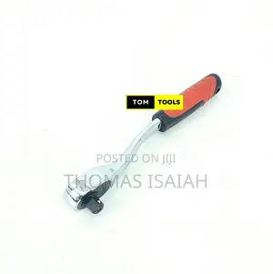 250mm 1⁄2-Inch Quick-Release Offset 72-Tooth Ratchet Handle