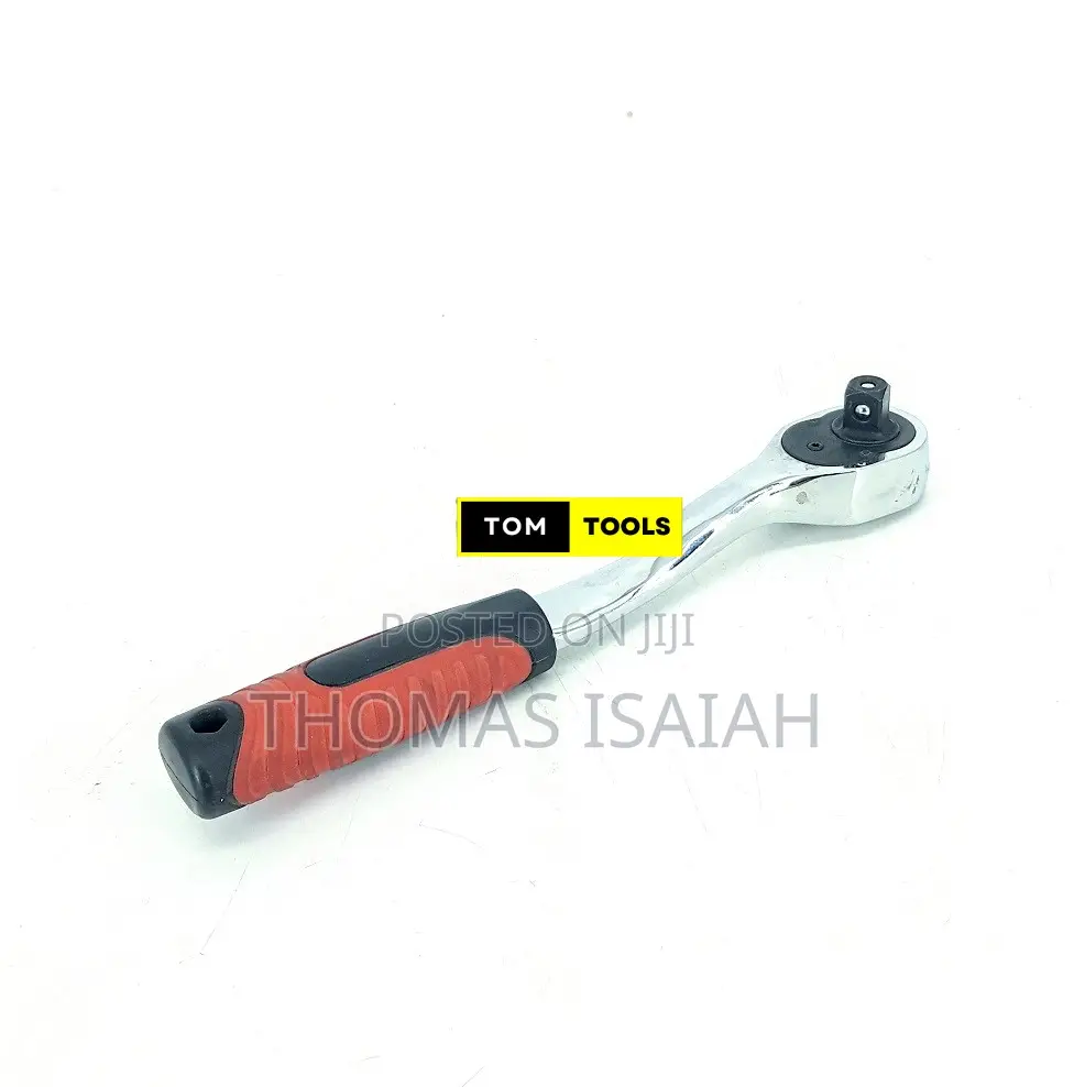 250mm 1⁄2-Inch Quick-Release Offset 72-Tooth Ratchet Handle