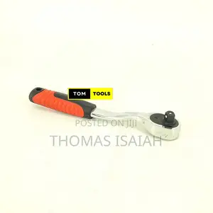 250mm 1⁄2-Inch Quick-Release Offset 72-Tooth Ratchet Handle