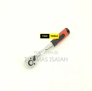 250mm 1⁄2-Inch Quick-Release Offset 72-Tooth Ratchet Handle