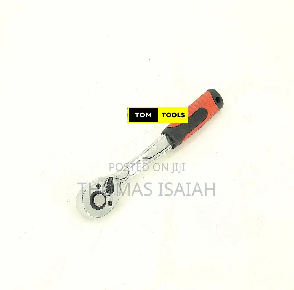 250mm 1⁄2-Inch Quick-Release Offset 72-Tooth Ratchet Handle