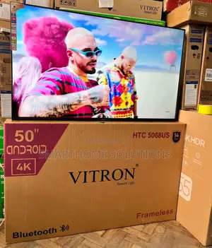Vitron 50 Inches Smart Android Frameless 4ktv Fullhd With Bt