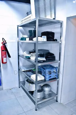 Commercial Kitchen Storage Rack Stainless Steel.