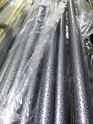 Silver Jua Kali Curtain Rods Curtain Rods Environmental Fit