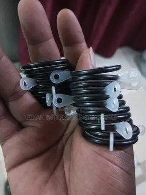 Black Rubber Rings Rings Environmental Friendly