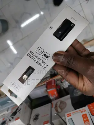 Type C to Aux 3.5mm Headphone and Type C Adapter