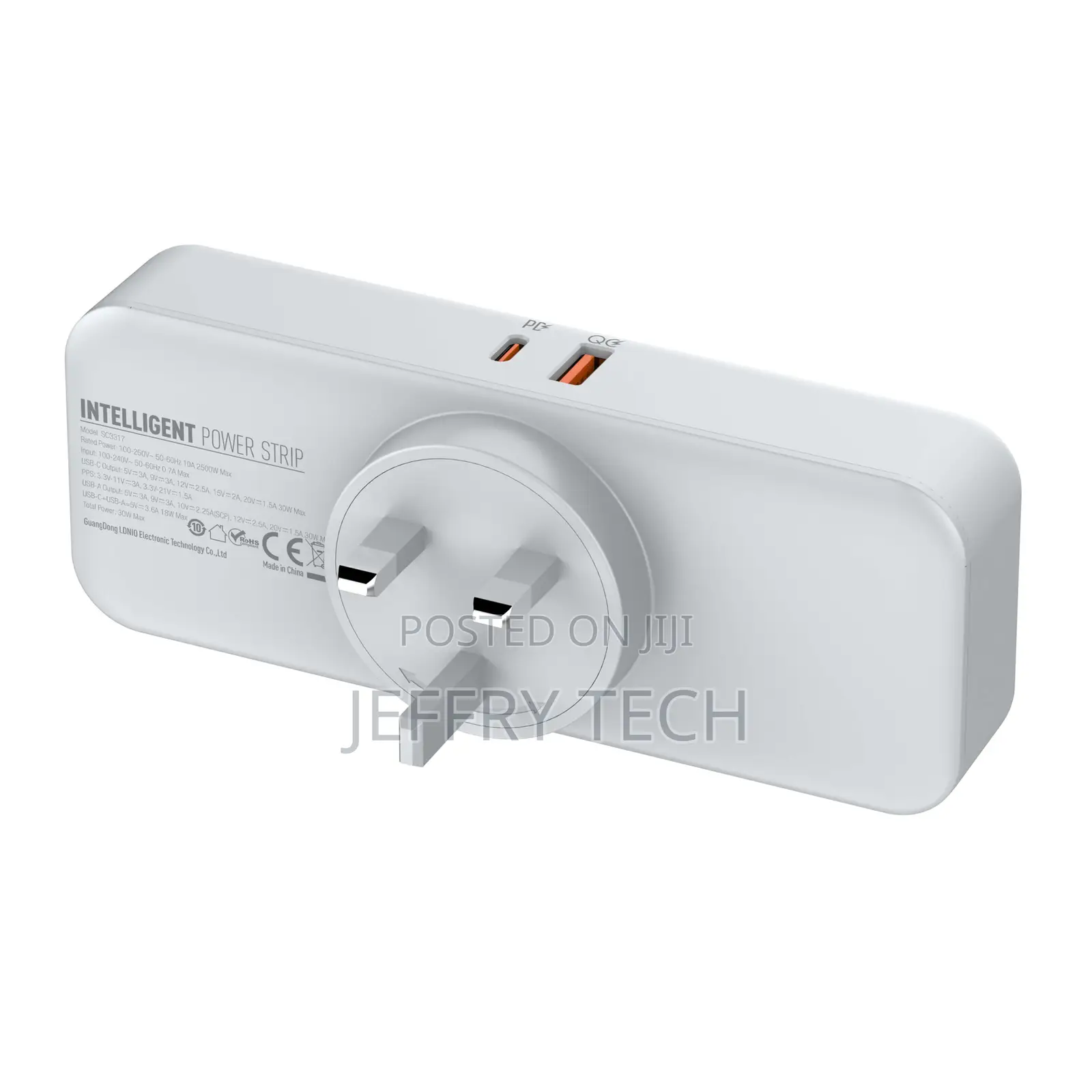 3 Ac Outlets Portable Extension Power Socket Sc3317