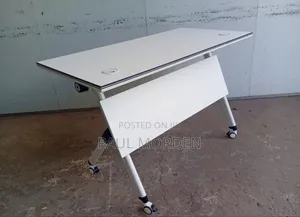 White Rectangle Training Table (120cm)