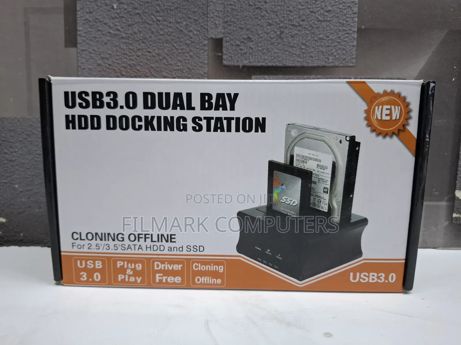 Usb 3.0 Dual Bay Sata Hard Drive Docking Station