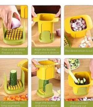 Household Hand Pressure Onion Dicer Cucumber Potato Slicer