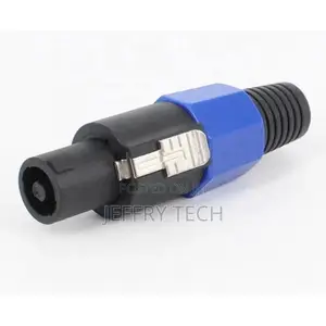 Professional Speakon Speaker Adapter Connectors 4 Pole Plug