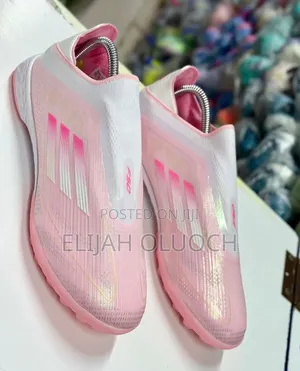 Pink Adidas F50 Trainers Football Boots