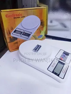 Kitchen Scale-White Kitchen Scale 10kgs