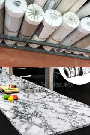 Kitchen Contact Paper Waterproof Environmental Friendly