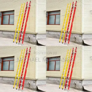 Non-Conductive Fiberglass 2x14 Fiberglass Extension Ladder