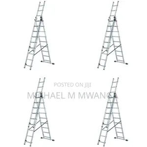 Slip-Resistant 2x14 Fiberglass Extension Ladder