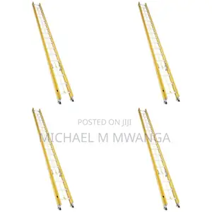 Rubber Feet 2x16 Fiberglass Extension Ladder