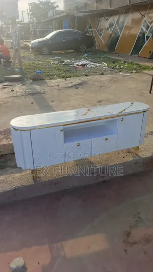 Goldish Nob Tv Stand