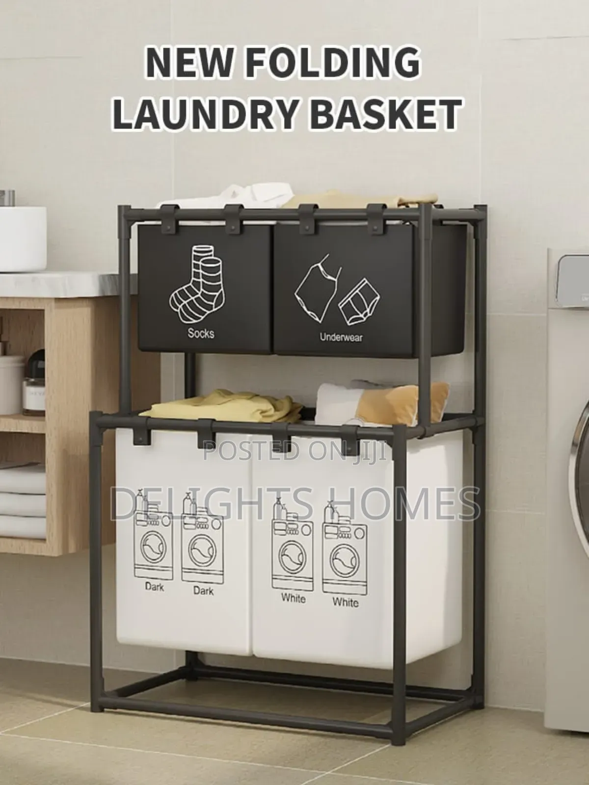 Large Laundry Hamper-Tt