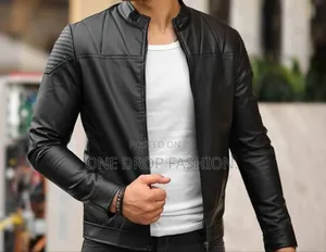Fashion Men's Outdoor Casual Windproof Leather Jackets