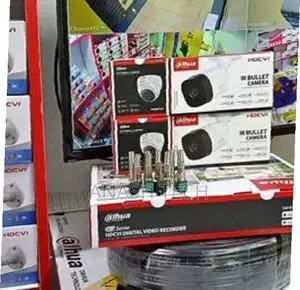 Dahua 4 CCTV Camera Package Installation Full Kit