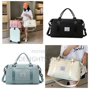 Large Duffle Tote Travel Bag-Tt