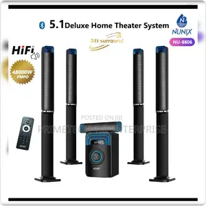 Nunix 5.1 Deluxe Home Thratre Nu-8806