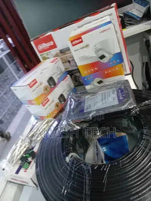 Dahua CCTV Security Cameras 6 CCTV Installation Kit