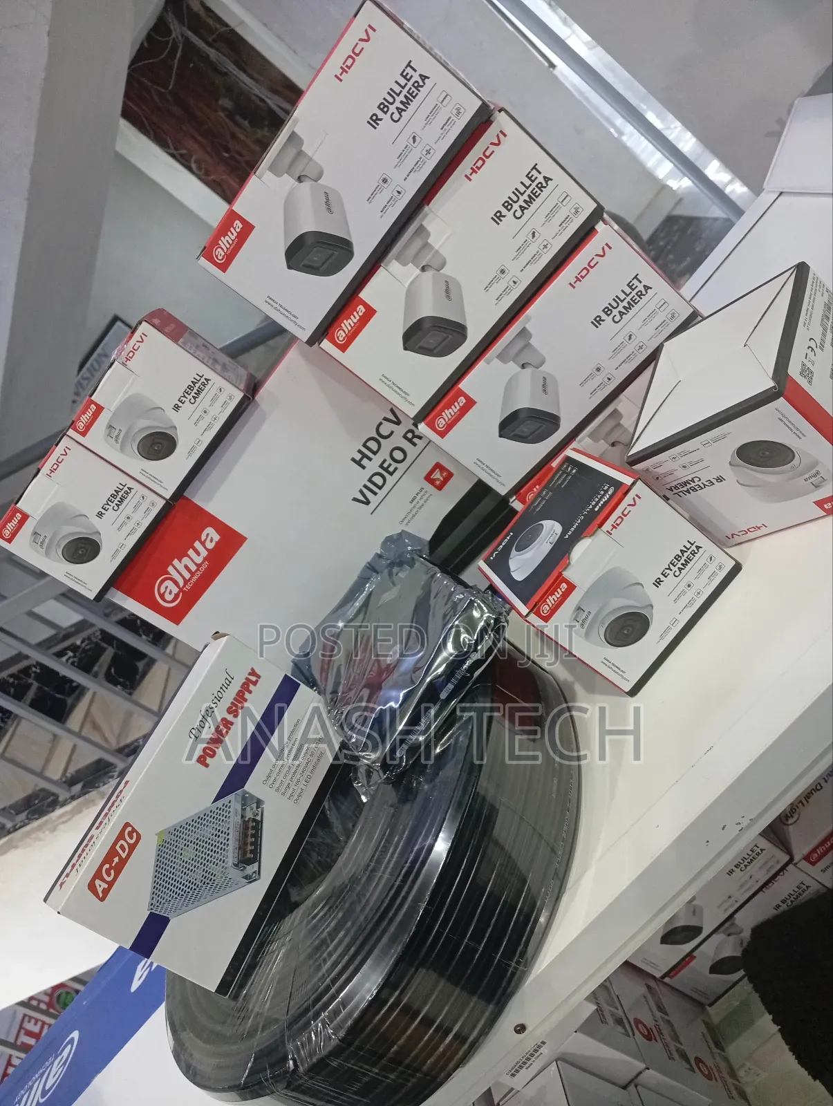 7 CCTV Dahua Installation Camera Kit