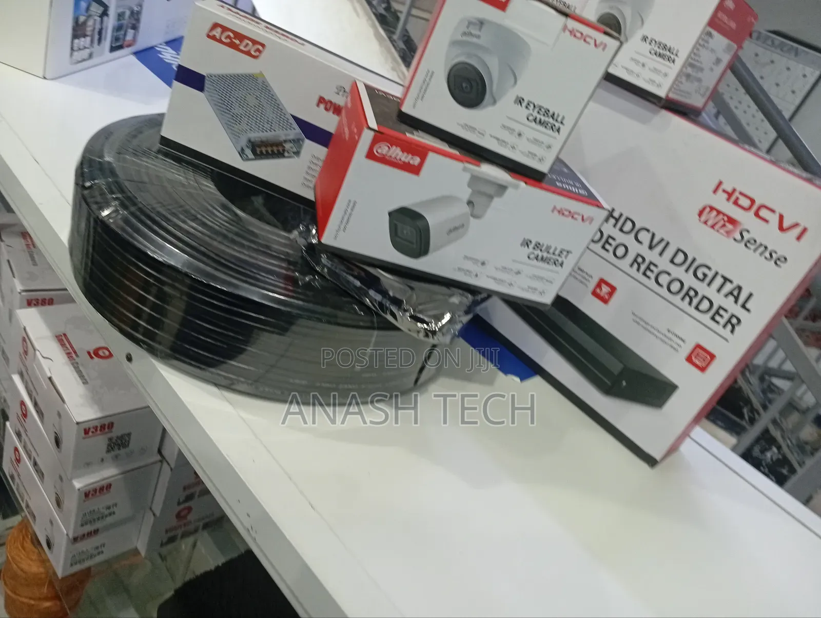 7 CCTV Dahua Installation Camera Kit