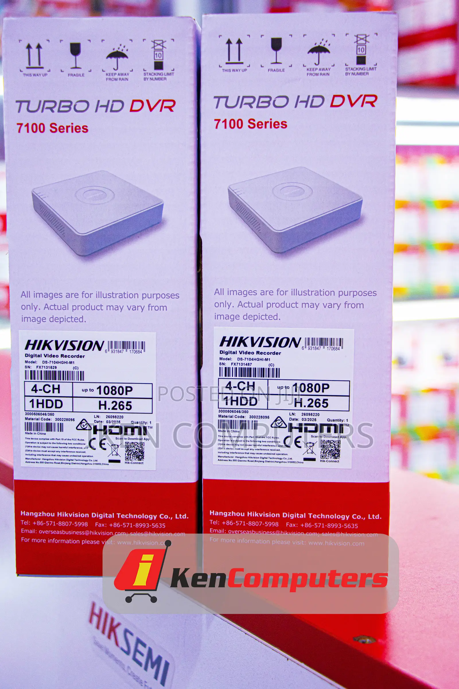 Hikvision 4 Channel DVR (Ds-7104hghi-M1)