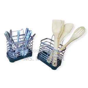 Gold /Stainless Steel Cutlery Holder Available