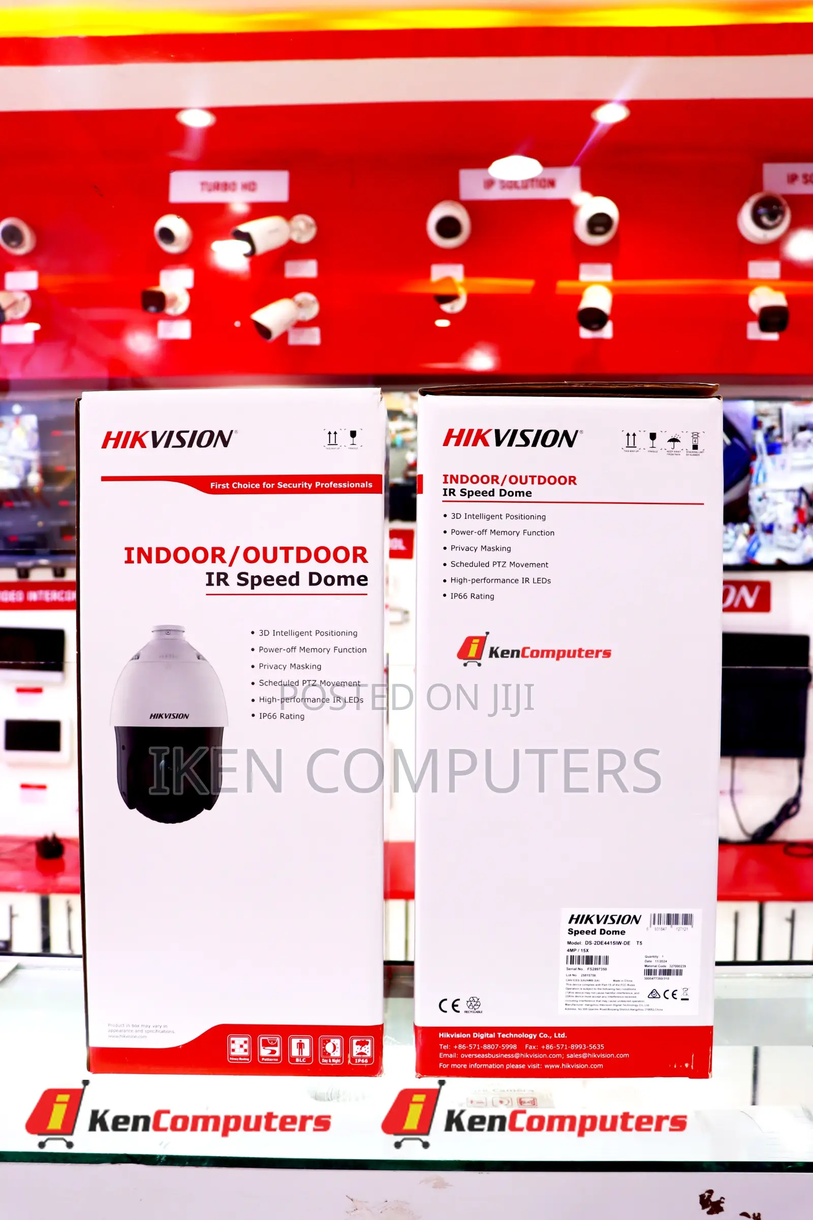 Hikvision 4mp PTZ Camera (Ds-2de4415iw-De(T5)