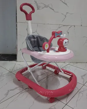 Baby Walker With Music, Toys and Push Handle