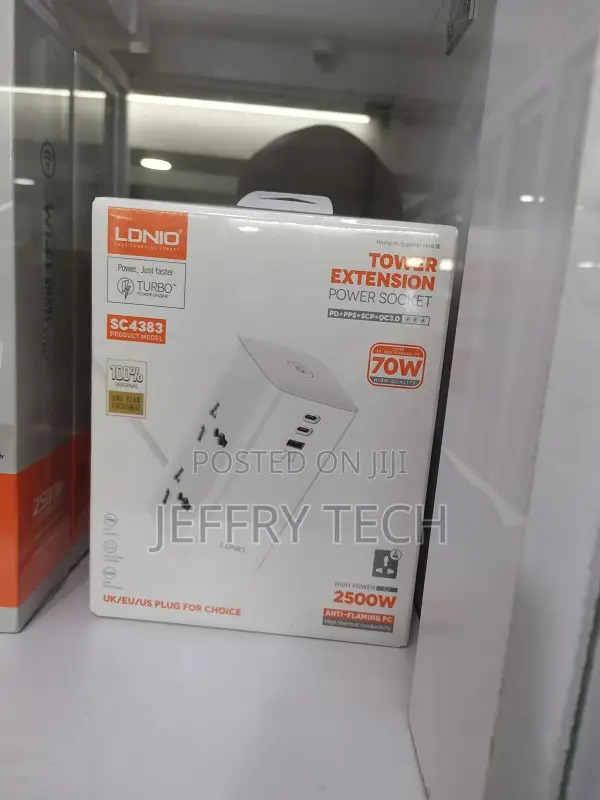 Ldino Sc-4383 Tower Extension Power Socket 2500w