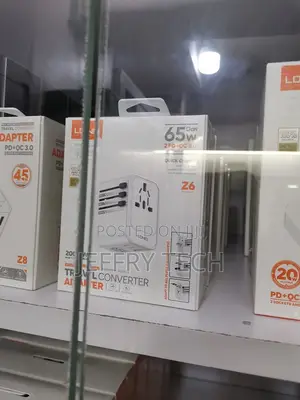 3 Usb Ports 65w Gan Travel Adapter Z6