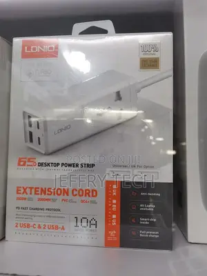 Ldnio Pd Power Socket Sc1418 - 65w - White
