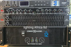 Crest Audio Ca12 Amplifier-Crossover-Equillizer-Sequencer