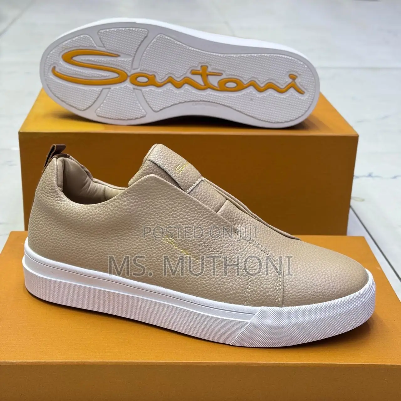 Men’S Laceless Casuals ( Santori)