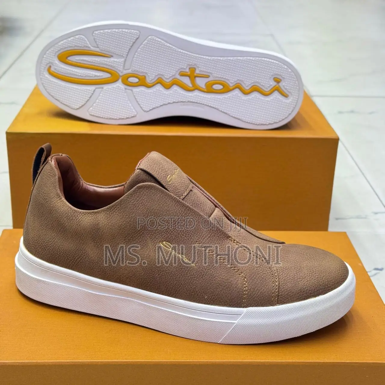 Men’S Laceless Casuals ( Santori)