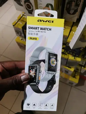 Awei H28 Smartwatch With Heart Rate Monitor (Black)