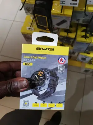 Awei H12 Smart Watches Full Touch Screen Sports Fitness Blue