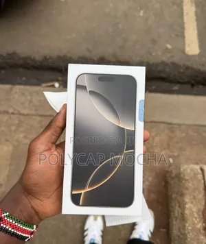 New Apple iPhone 16 Pro Max 256 GB Silver
