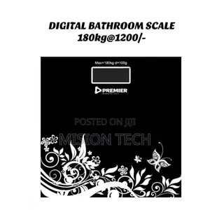 Premier Digital Bathroom Scale, Weighing Scale Machine 180kg