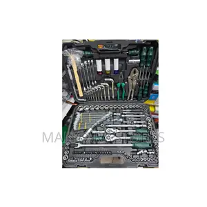 144pc Professional Rachet Socket Wrench Auto Repair Tool Kit