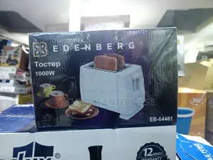 Edenburg 2 Slice Stainless Steel Toaster 